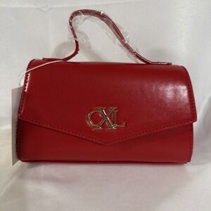 CXL Christian Lacroix Laine Red Patent Crossbody NWT $88